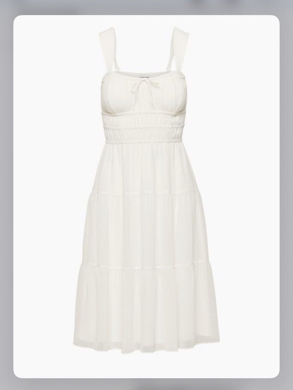 BNWT Sunday Best Martine Midi Dress in Light Birch XL